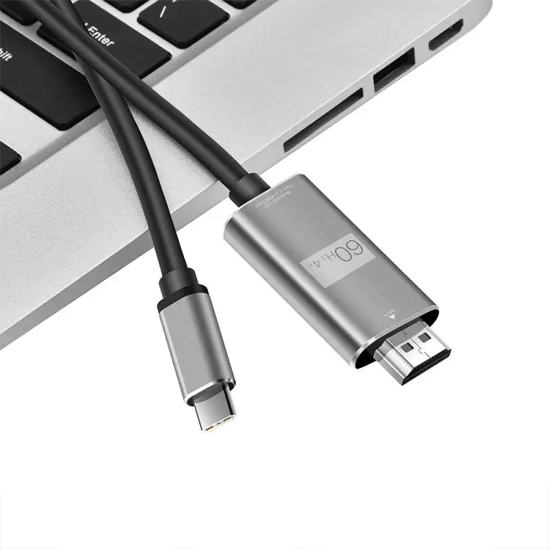 USB C типа на HDMI совместимый кабель 4 к HD ТВ конвертер адаптер для Samsung Huawei Macbook