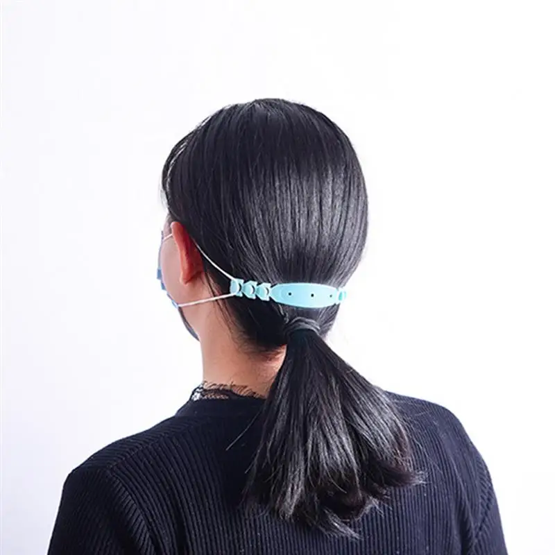 10 шт. мягкая маска ремень с ушками удлиненный пояс анти затягивающая для ушей