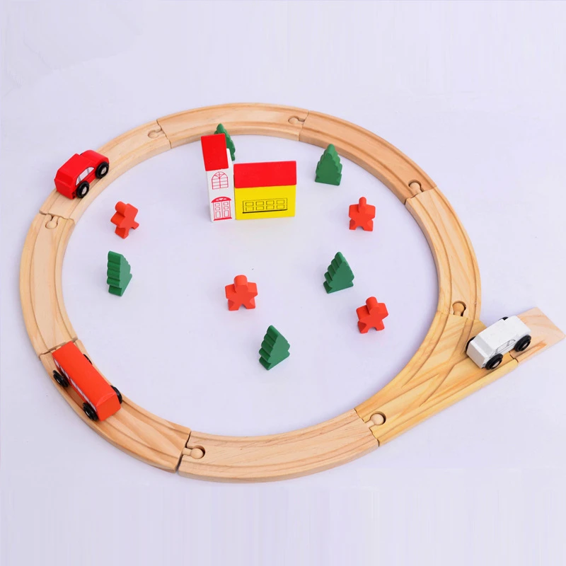 Детский Деревянный конструктор сделай сам круглая орбитальная игрушка сборный