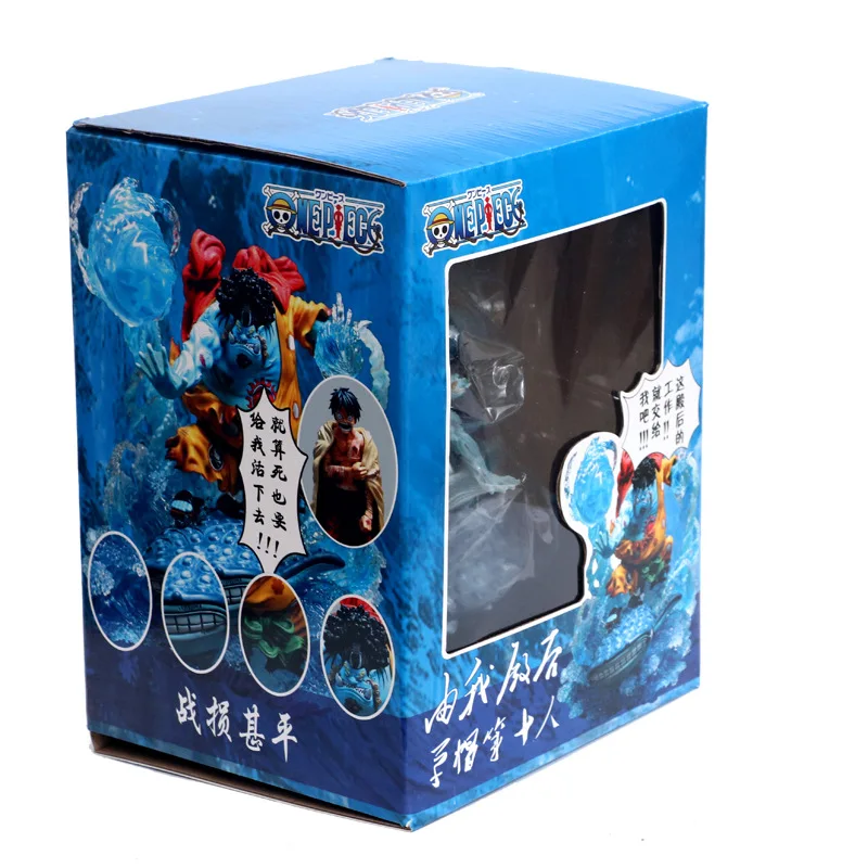 

21cm One Piece War damage Jinbe PVC Action Figures toys One Piece japan Anime Collection Model Doll Kid children Christmas Gifts
