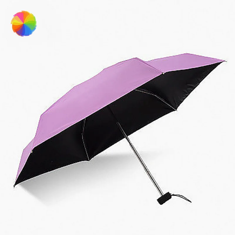 1 шт. двойной ветрозащитный дождевой женский зонтик складной милый мини