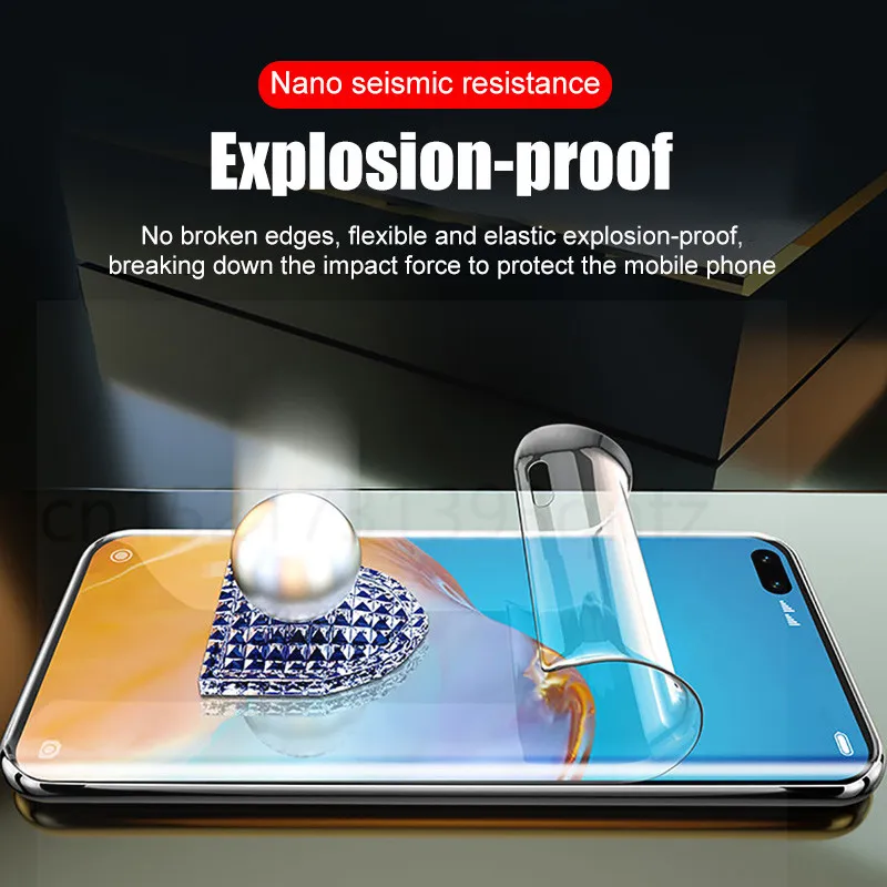 2 шт Гидрогелевая пленка для защиты экрана Huawei P30 P20 P40 Lite Pro Защитная на Mate 20 30 не