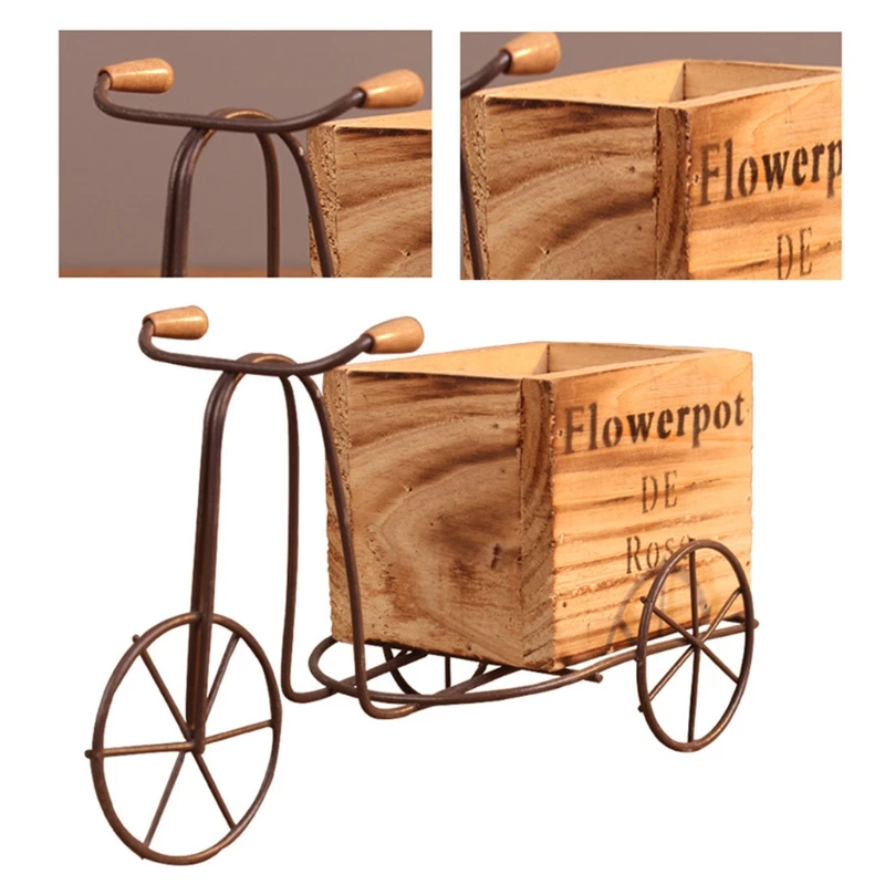 Декоративный цветок ручной работы корзина-ваза контейнер для хранения