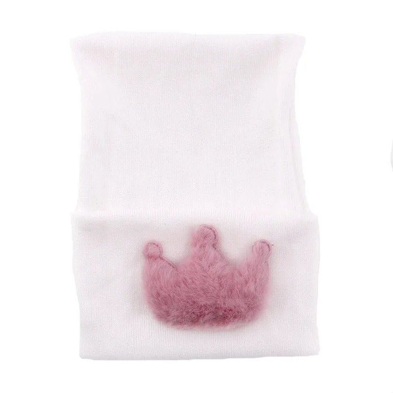 Меховые шапки для новорожденных с короной и звездой шляпы больниц маленьких