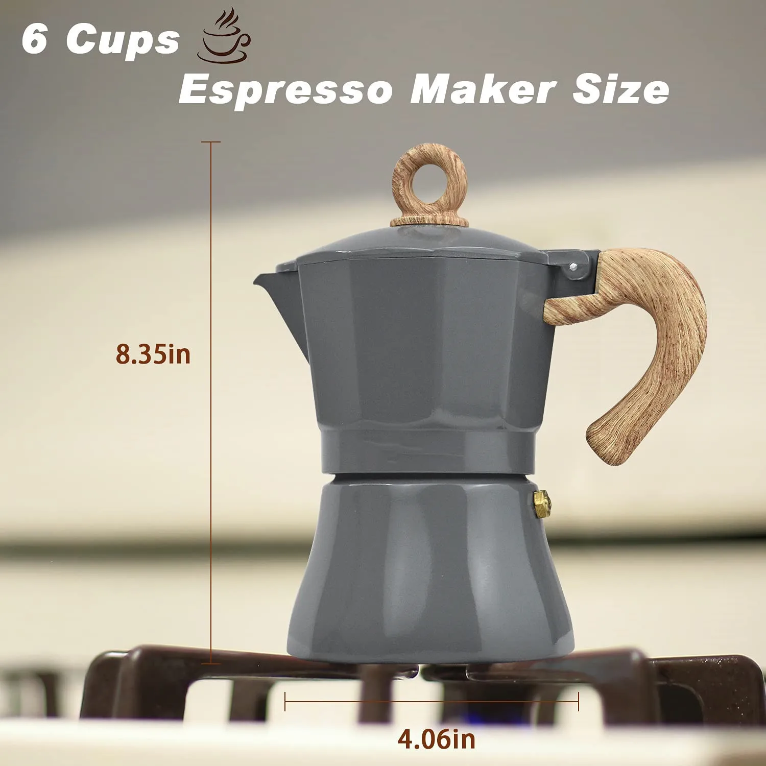 

300 Ml Household Mocha Coffee Pot Italian Battery Stove Heating Set Pumpkin Pot Series Kitchen Accessories