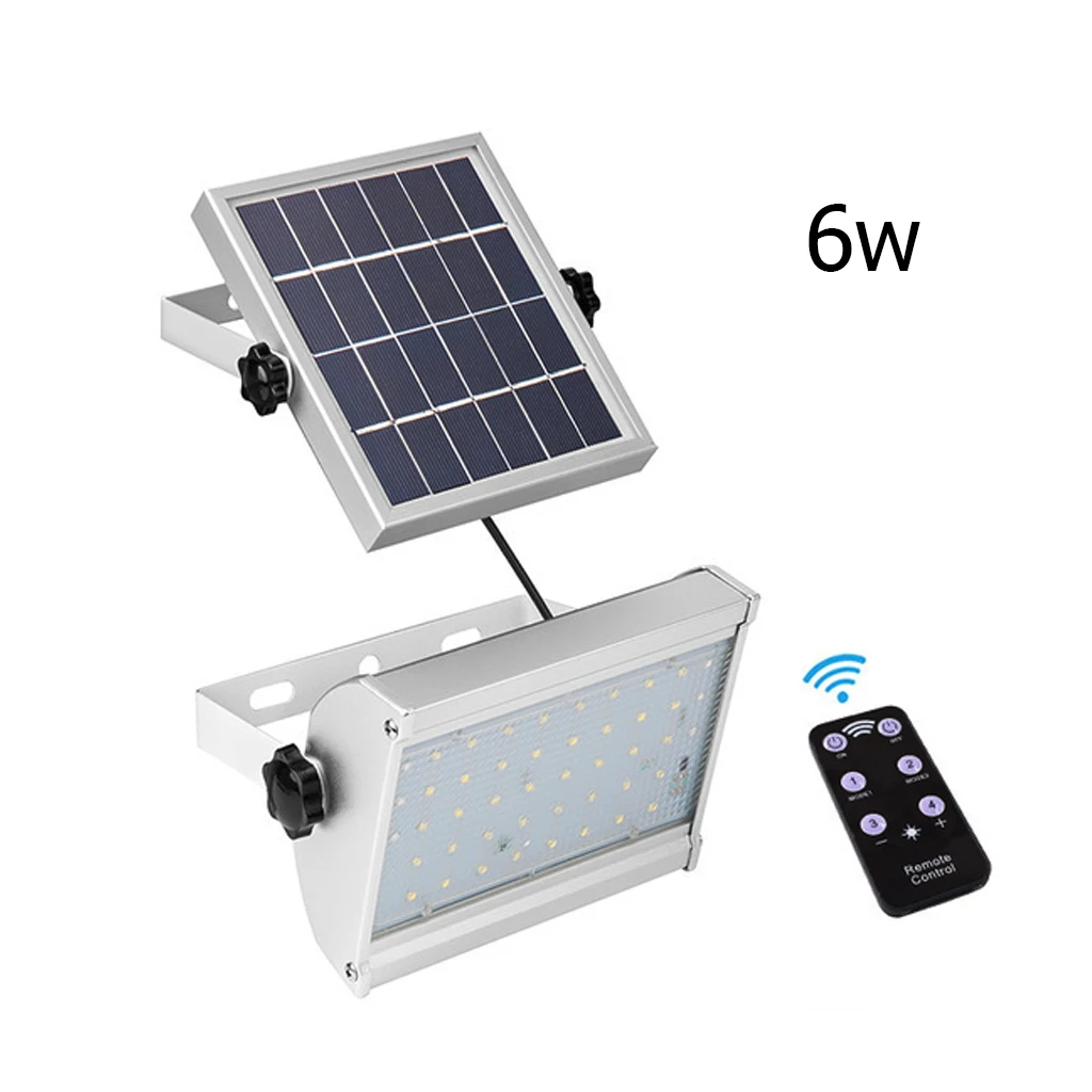 Уличная Светодиодная лампа на солнечной батарее с дистанционным управлением
