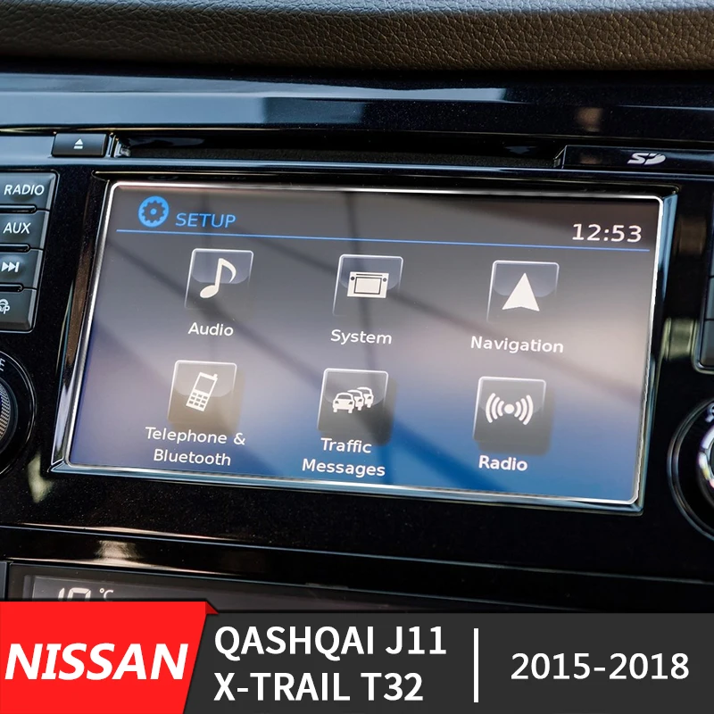 155*81 мм для Nissan Qashqai J11 X trail T32 2015 2018 автомобильное стекло экрана GPS навигации