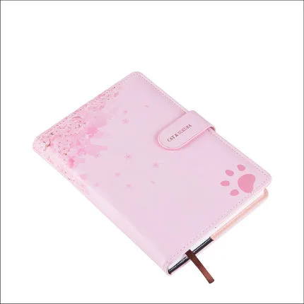 Ying hua A5 Agenda планировщик расписаний Органайзер креативный Kawaii блокнот с кодовым замком с замком девушка Дневник Блокнот пули журнал - Цвет: Ying hua