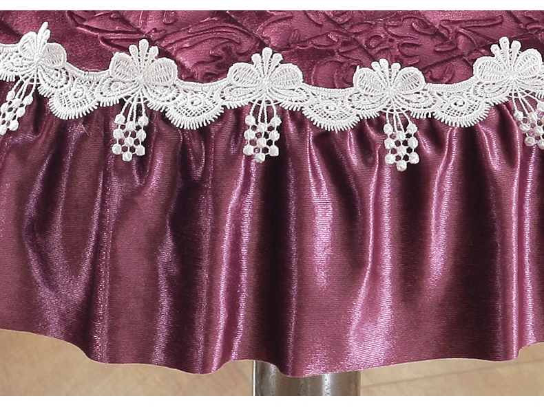 Новинка изысканная Подушка для стула в европейском стиле 1 шт. Круглый матовый