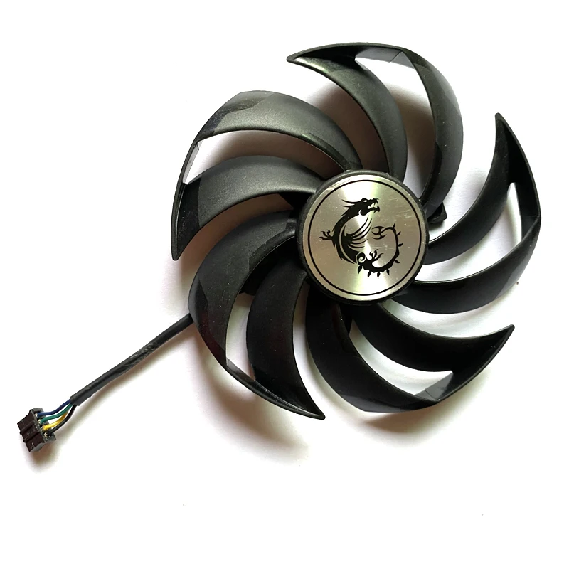 Оригинальный 95 мм PLD10010B12HH 4PIN RTX3060 TI GPU вентилятор для MSI Radeon RX 6700 XT Gaming X GeForce RTX 3060 Ti