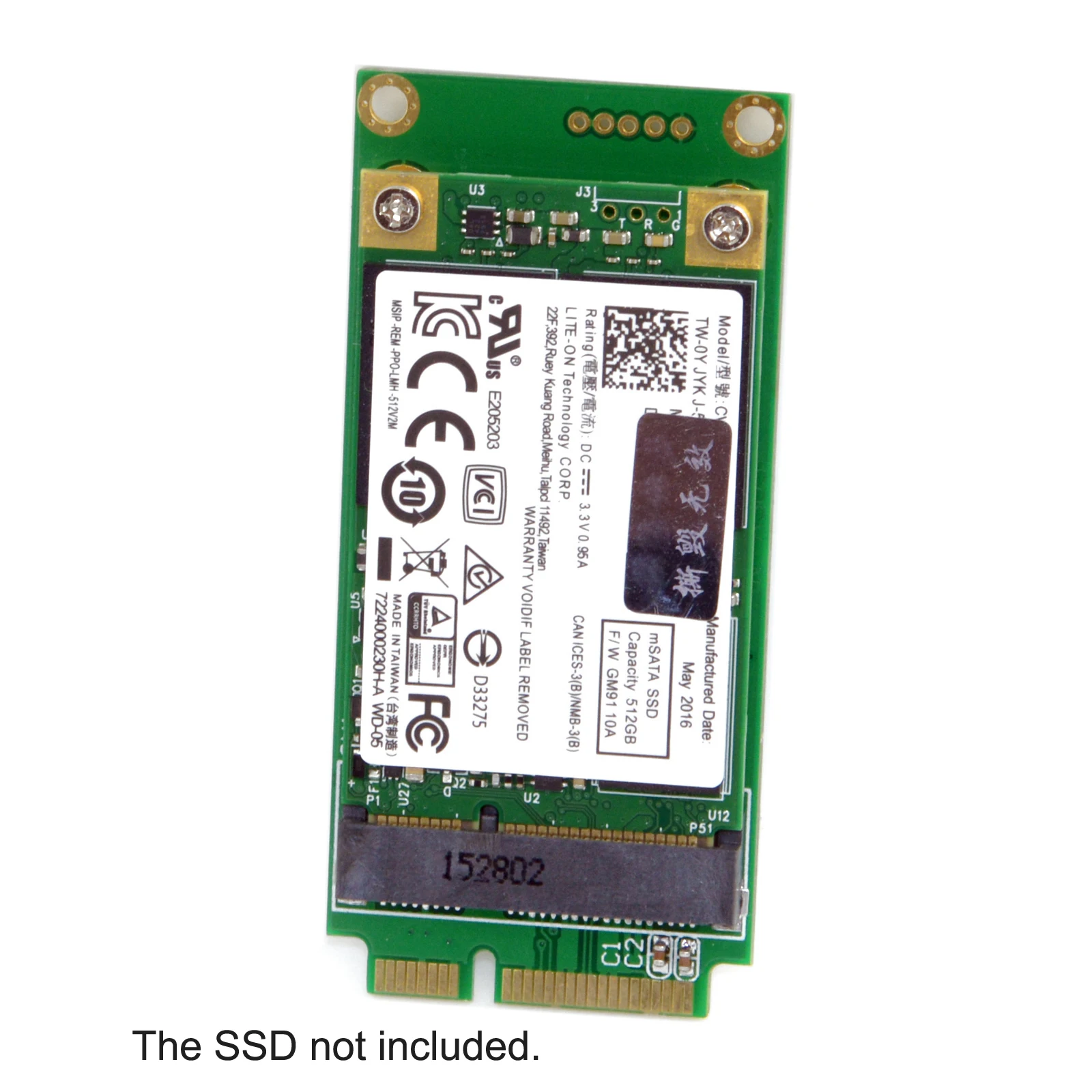 Кабель 3x5 см адаптер mSATA для 3x7 Mini PCI-e SATA SSD Eee PC 1000 S101 901 | Электроника