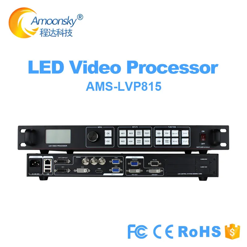 

Светодиодный настенный видеоэкран, процессор LVP815, мульти-переключатель изображений, поддержка стандартного рекламного светодиодного экра...