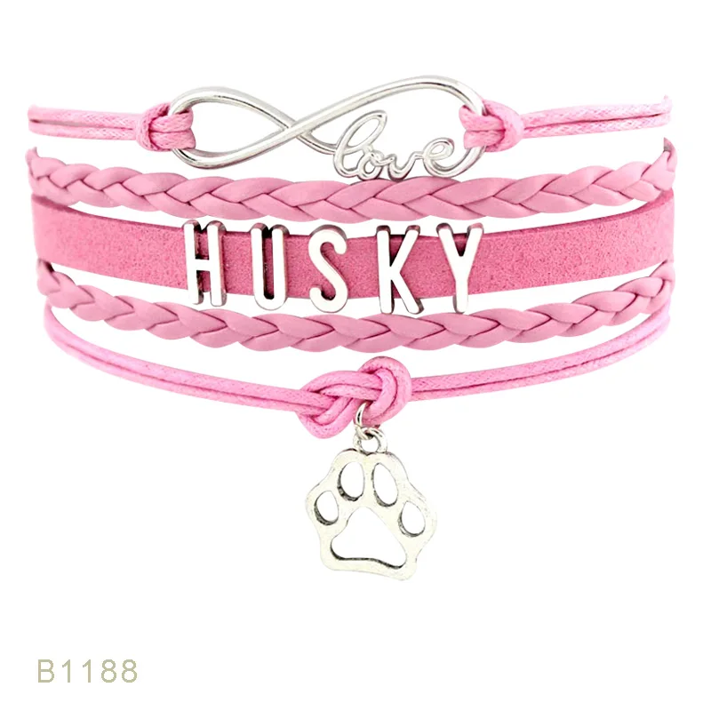 Браслет с собакой мамой влюбленной лапой Wheaton Terrier померанский басет Хаски