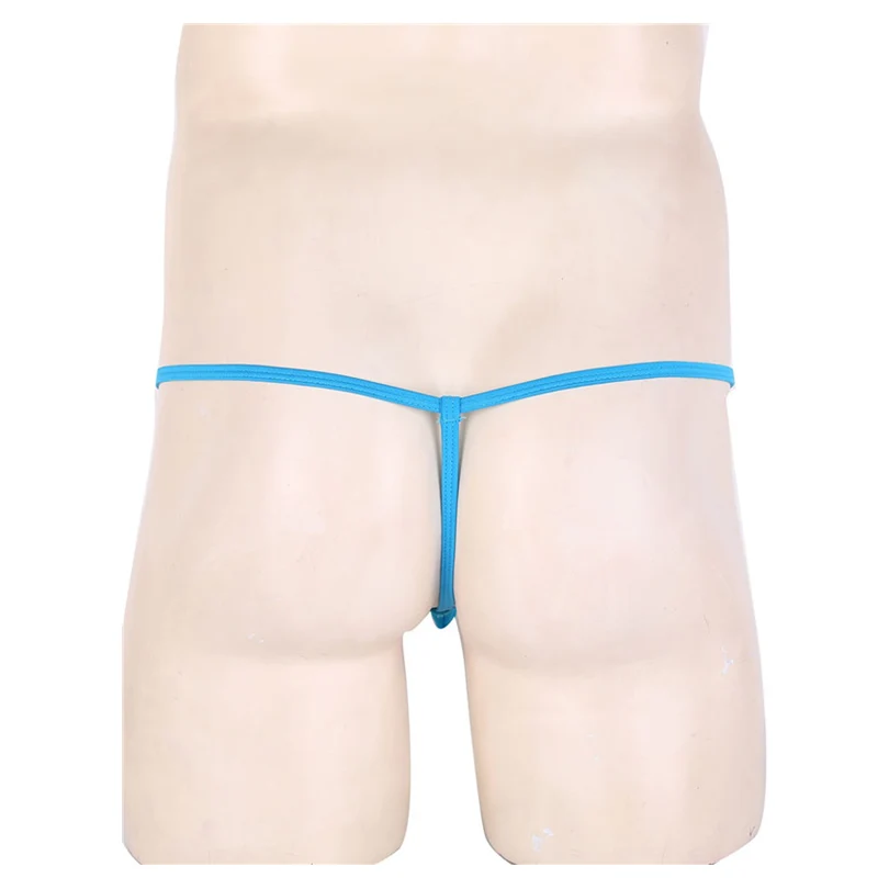 Gay Mens Mesh Прозрачное нижнее белье SISSY Homme Супер низкая посадка Т-образные стринги Нижнее белье Трусики-бикини