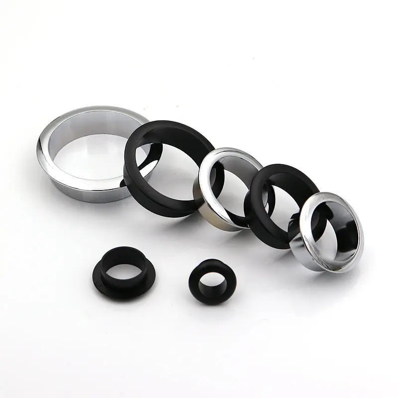 60мм Кабельная втулка для стола из сплава с круглой заглушкой для ПК, проволочного держателя, шкафа, вентиляционного отверстия, декоративной фурнитуры на мебель.