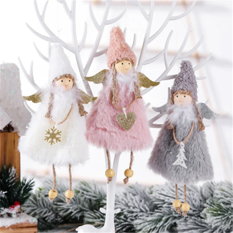 Рождественское украшение милая кукла Ангела на Рождество любовь плюшевая