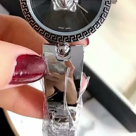 Black Silver Роскошные Брендовые женские кварцевые часы montre femme браслет из нержавеющей стали часы женские наручные часы для женщин reloj лучший рождественский подарок - Цвет: Black Silver
