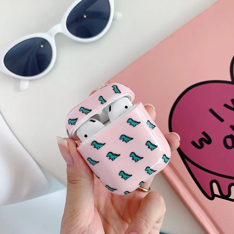 Чехол для Apple Airpods, чехол, милый мультяшный Bluetooth наушник, Жесткий Чехол для Airpods, чехол, аксессуары, чехол для наушников