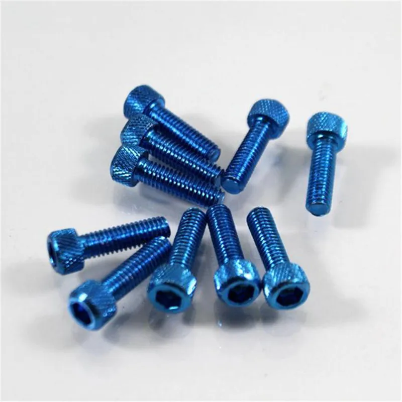 

10PCS colorful universal 6MM racing motocross part kit fairing dirt pit bike moto fixing Nuts Bolts accessories motorcycle screw