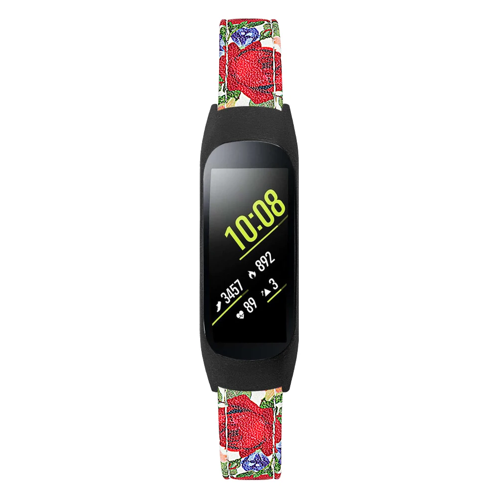 Подлинный классический кожаный ремешок для samsung galaxy fit-e SM-R375 ремешок с чехлом с пряжкой Шестерня классические ремешки бизнес-часы