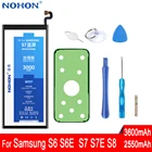 Оригинальная Аккумуляторная Батарея NOHON для Samsung Galaxy S8 S6 S7 Edge, G920F G925F G930F G935F