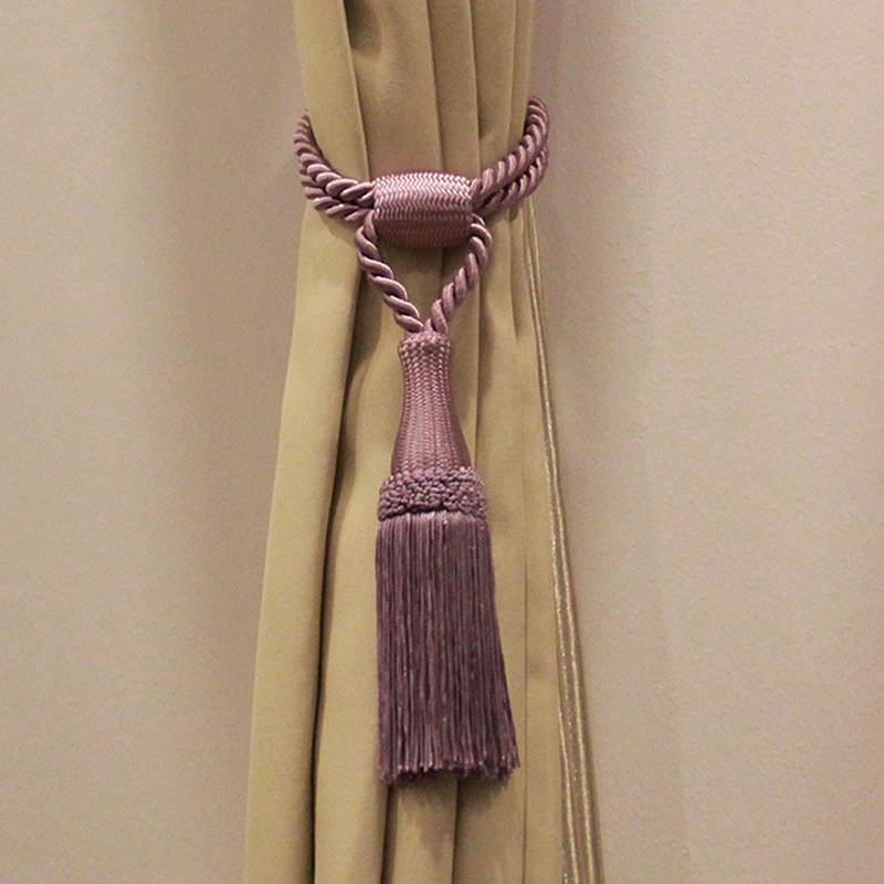 1 шт. кисточка Шторы Tieback подвесной ремень шарики кисть бахрома s Аксессуары Holderback