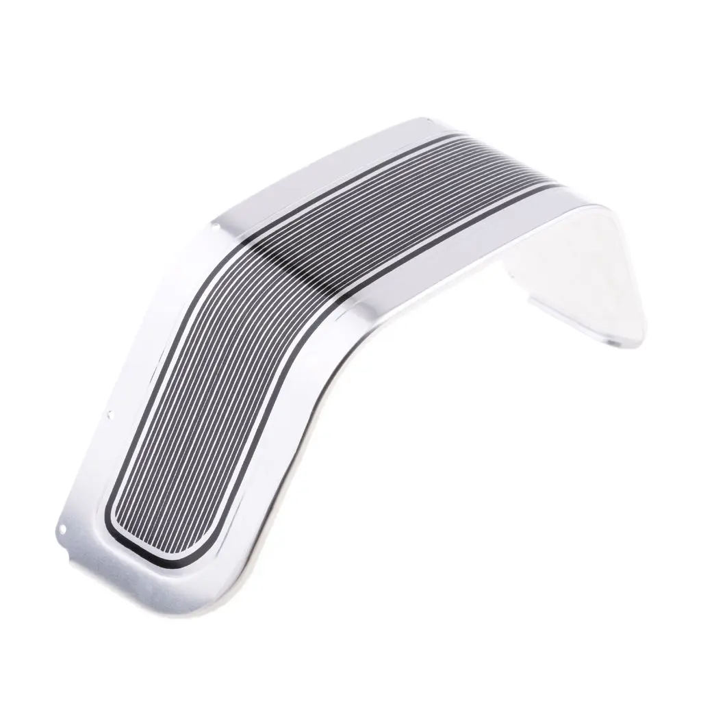

Chrome Motorcycle Front Fender Trim Skirt For Harley Touring Tri Glide Models 1980 - 2013
