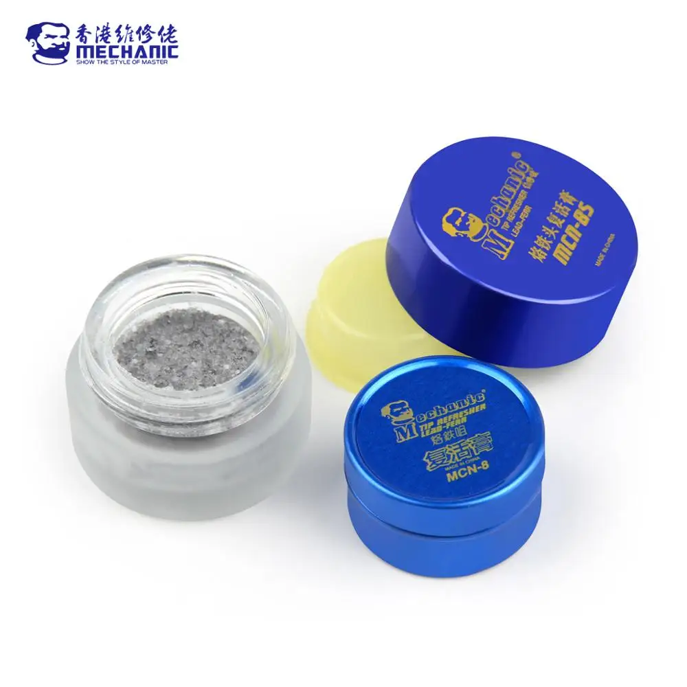 

MECHANIC MCN8 Electrical Soldering Iron Tip Refresher Clean Paste Welding Flux Cream For Oxide Solder Iron Tip Head Resurrection