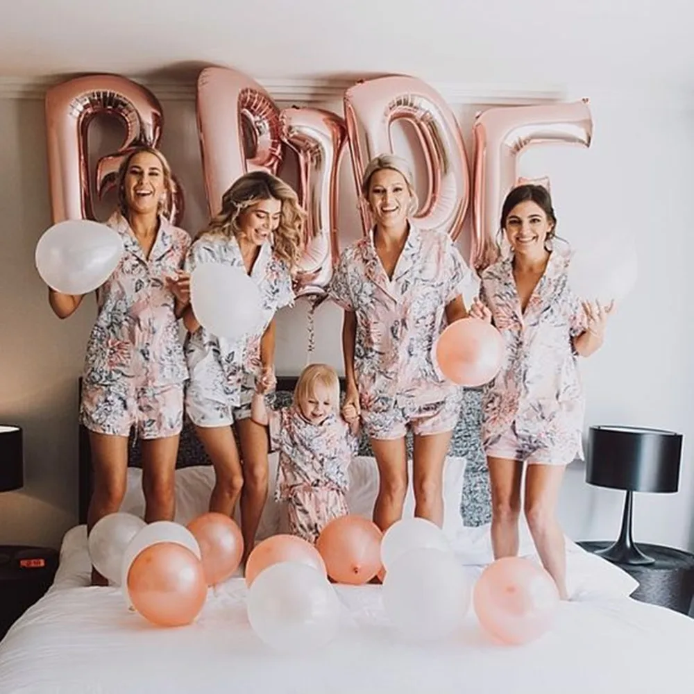 16inch Rose Gold Bride Ballons To Be Foil Letter Balloons Wedding Bachelorette Party Decorations Hen Accessories Supplies | Дом и сад