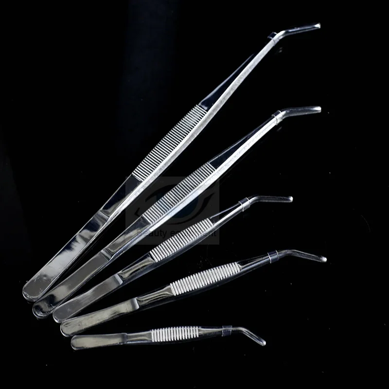 Пинцет из нержавеющей стали An Qisheng 304 нескользящий прямой локоть с выщипыванием