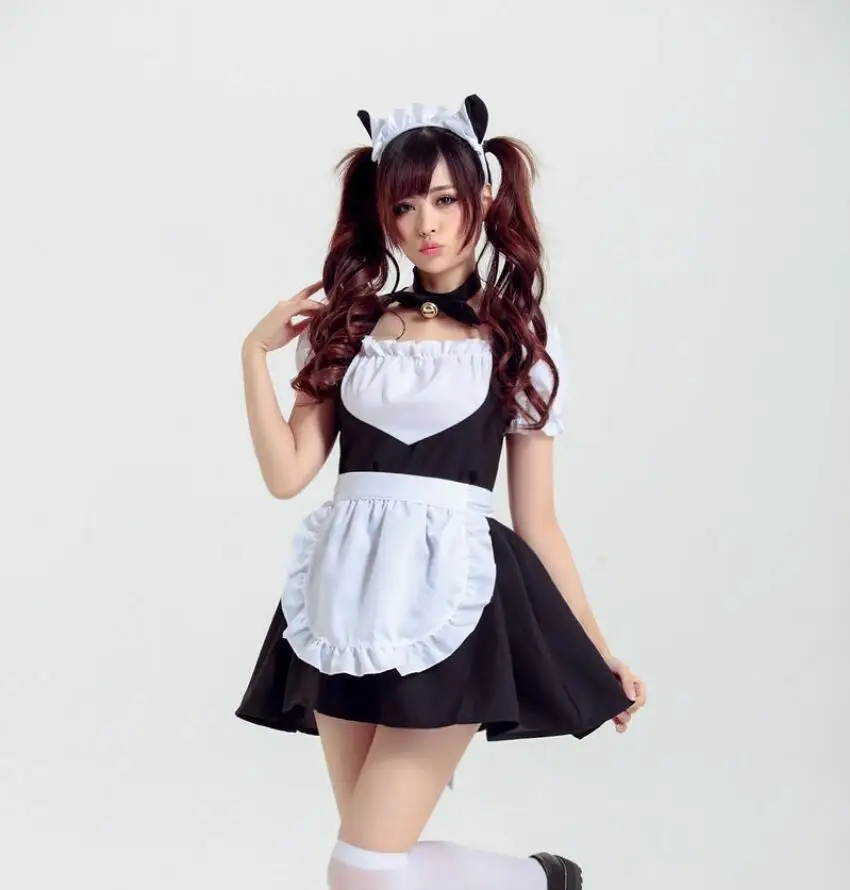 

Maid Cosplay Sexy Sweet Lolita Dress Maid Costume Cosplay Maid Uniform Plus Halloween Costumes For Women
