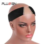 Парик шнурка группа захвата дополнительные Hold кожи Цвет чёрный; коричневый оптовый парик ручки Регулируемое оголовье кружево сцепление Plussign Новая коллекция