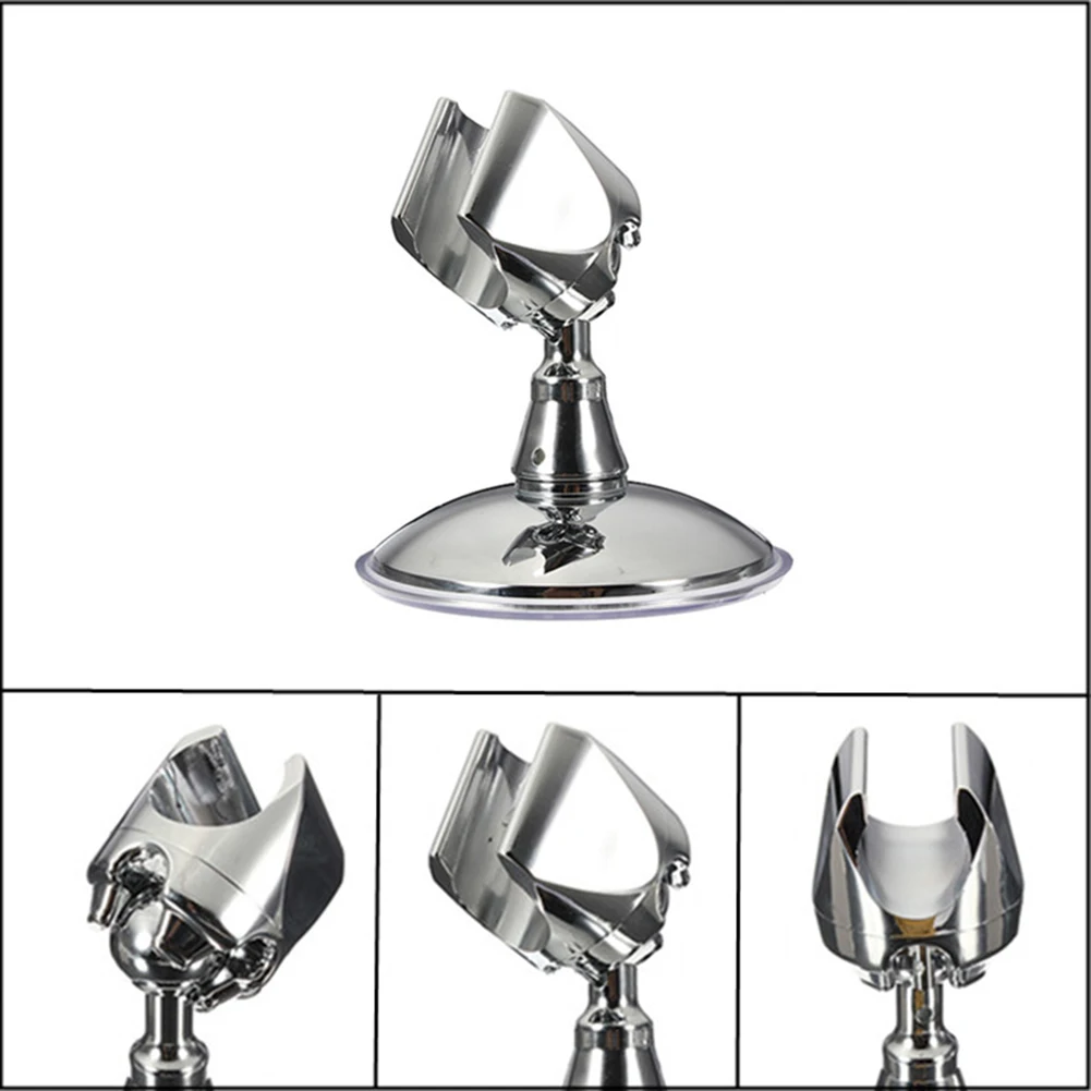 

Vacuum Suction Cup Wall Mounted Sprayer Shower Head Holder Bracket Strong Shower Holder Bracket Stand for Bathroom