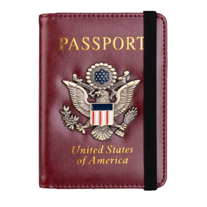 

N7MF Passport Holder Cover Wallet RFID Blocking
