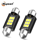 Светодиодная гирлянсветильник NLpearl 2x C5W с чипами 6SMD 3030, C10W, 31 мм, 36 мм, 39 мм, 41 мм, 12 В