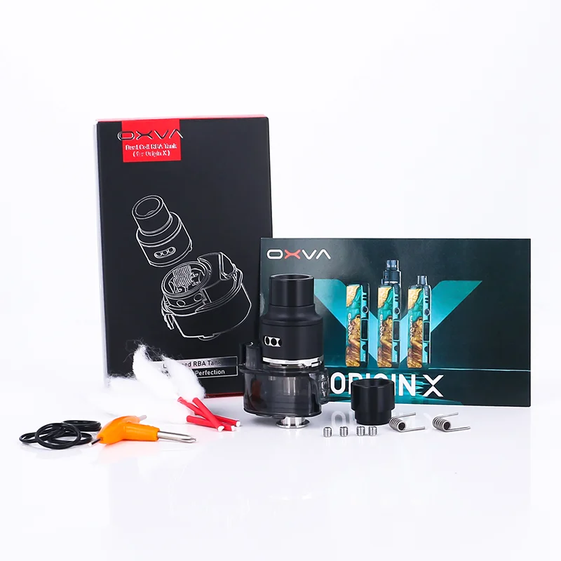 

Original OXVA Origin X DC RBA 2ml/3ml DIY Pod Cartridge for Electronic Cigarette OXVA Origin X Rebuildable Pod Mod Kit