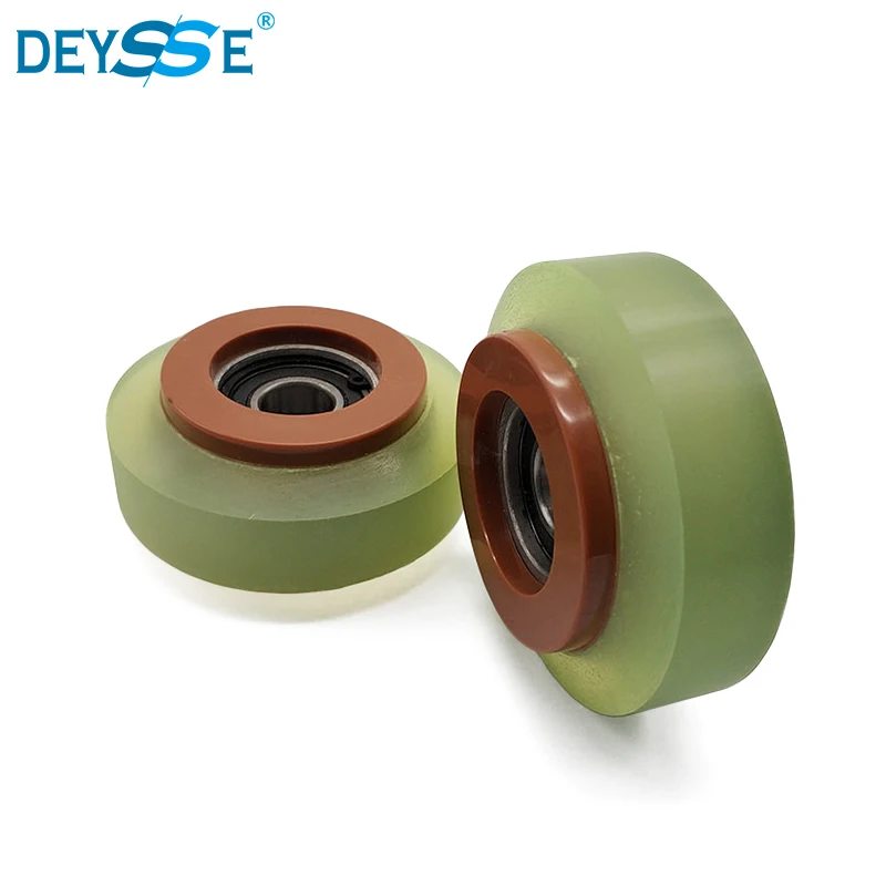 Factory Manufacturer Green 6002 Escalator Roller With Wheels Plastic Protection | Обустройство дома