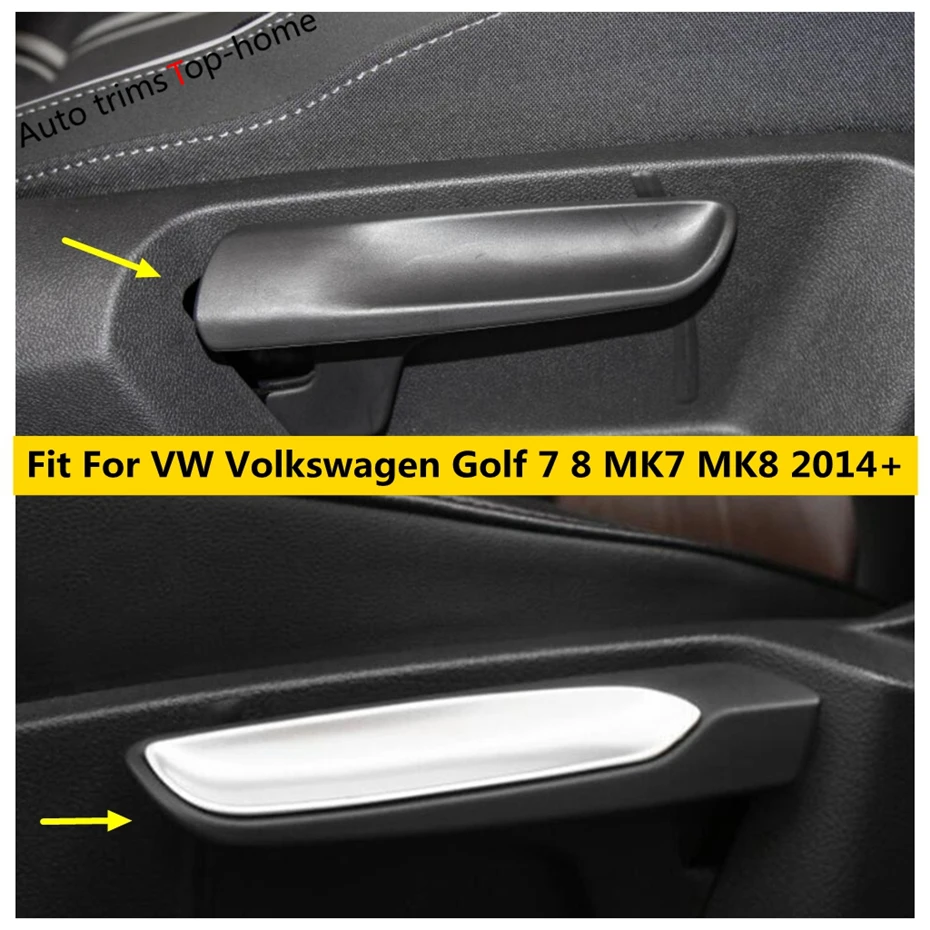 Yimaautotrims для Фольксваген Гольф 7 8 MK7 MK8 2014 2021 ABS сиденье Кресло спинка Регулировка