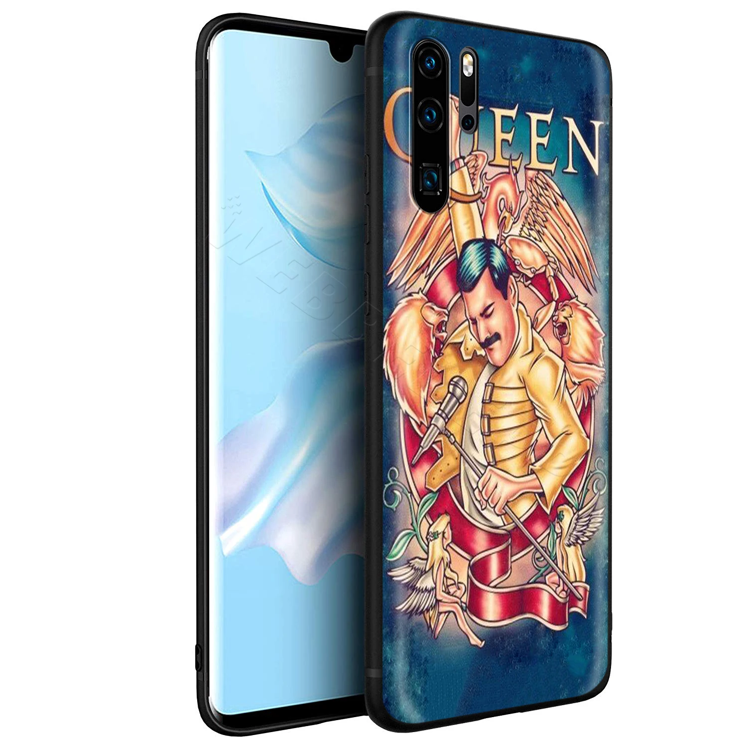 Webbedepp Freddie Mercury Queen чехол для Huawei P8 P9 P10 P20 P30 Lite Pro P Smart Z 2019 Mini|Бамперы| |