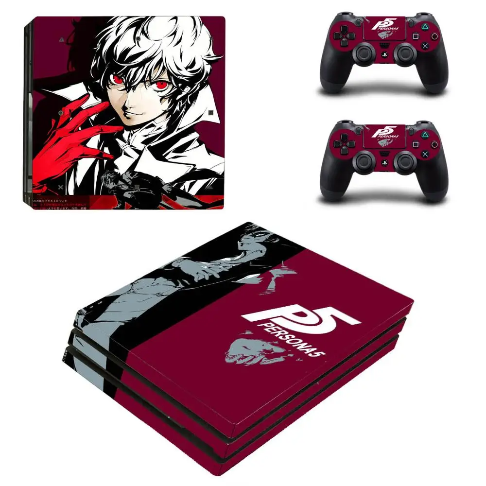 P5 PS4 Pro наклейки Persona 5 PS 4 Play станция виниловые Pegatinas для playstation консоль и