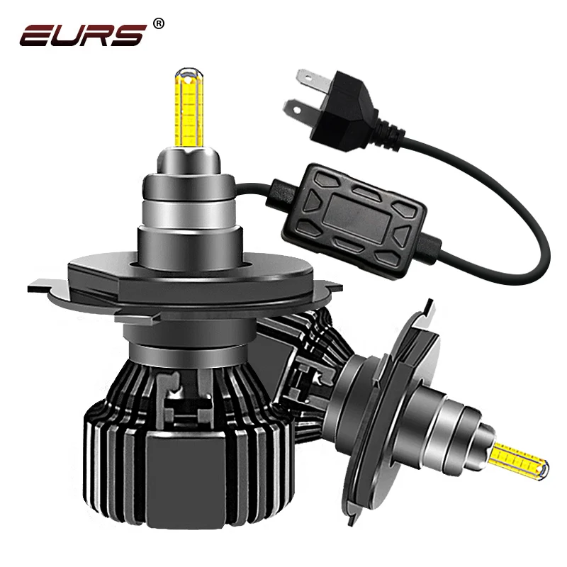 

EURS H4 H7 LED car headlights H1 LED H3 9005 9006 HB3 HB4 9012 car headlights D1 D2 D3 D4 car lights 12V 24V 6000K 14000LM