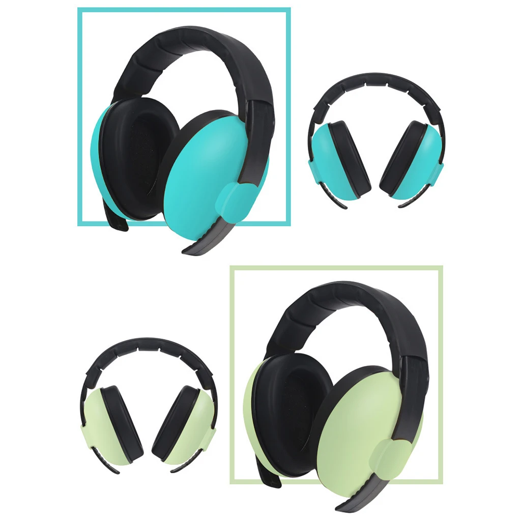 Регулируемые детские наушники Защита слуха для младенцев детей шумоподавление