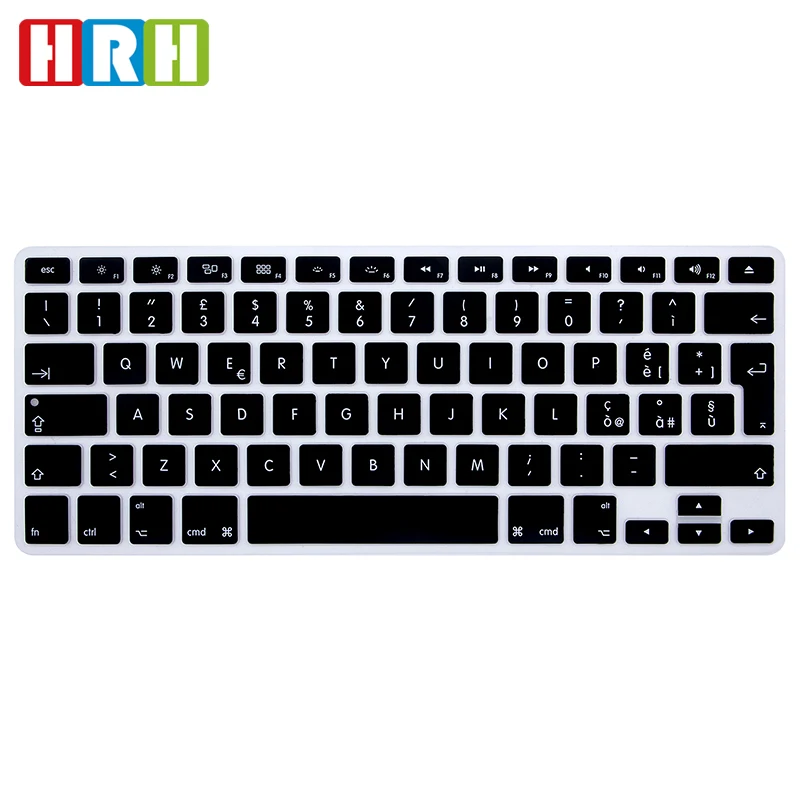 Чехол HRH силиконовый для MacBook Air Pro с Retina 13 15 17 дюймов|keyboard skin cover|keyboard cover protectorfor macbook