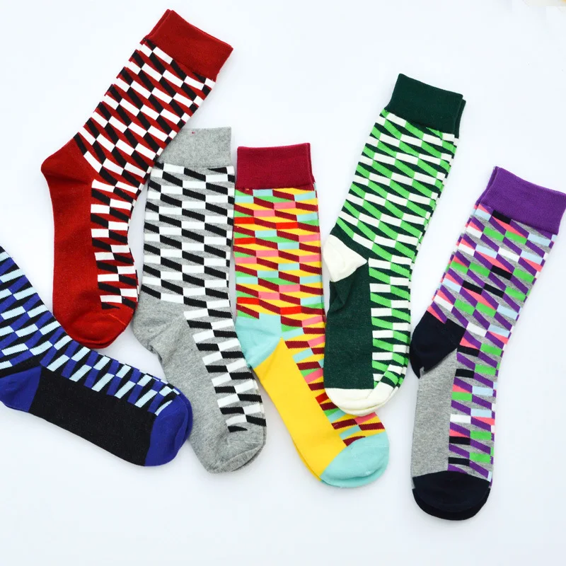 2018 новые высококачественные носки унисекс хлопок Красочные повседневные