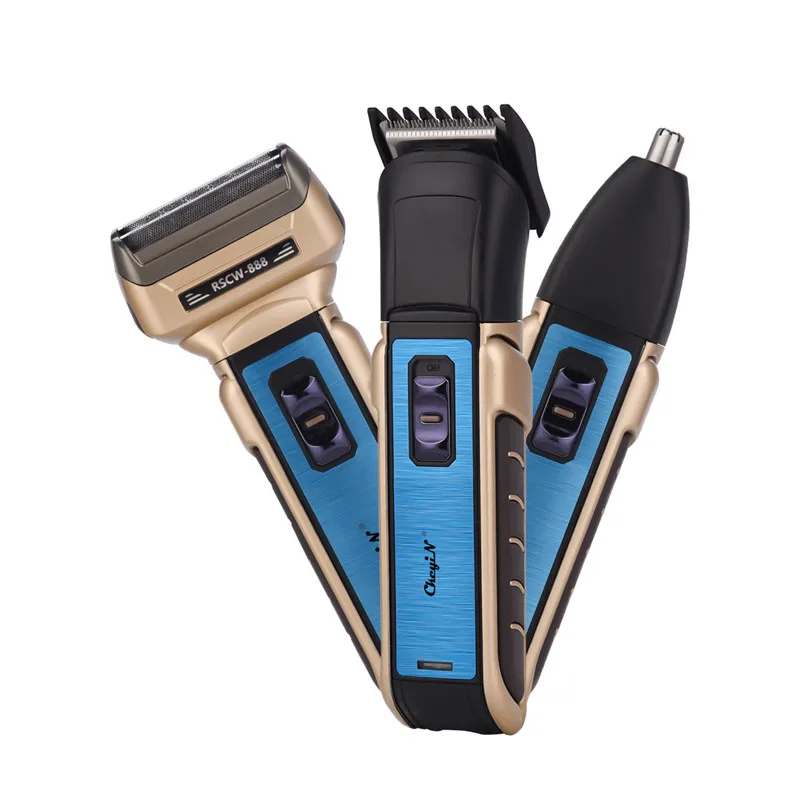 3 в 1 Мужская Беспроводная Бритва для бороды и ушей | Бытовая техника