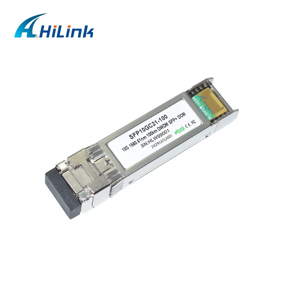 10G DWDM SFP + 100km CH21 волоконно-оптический DWDMSFP Plus 100KM sfp трансивер |