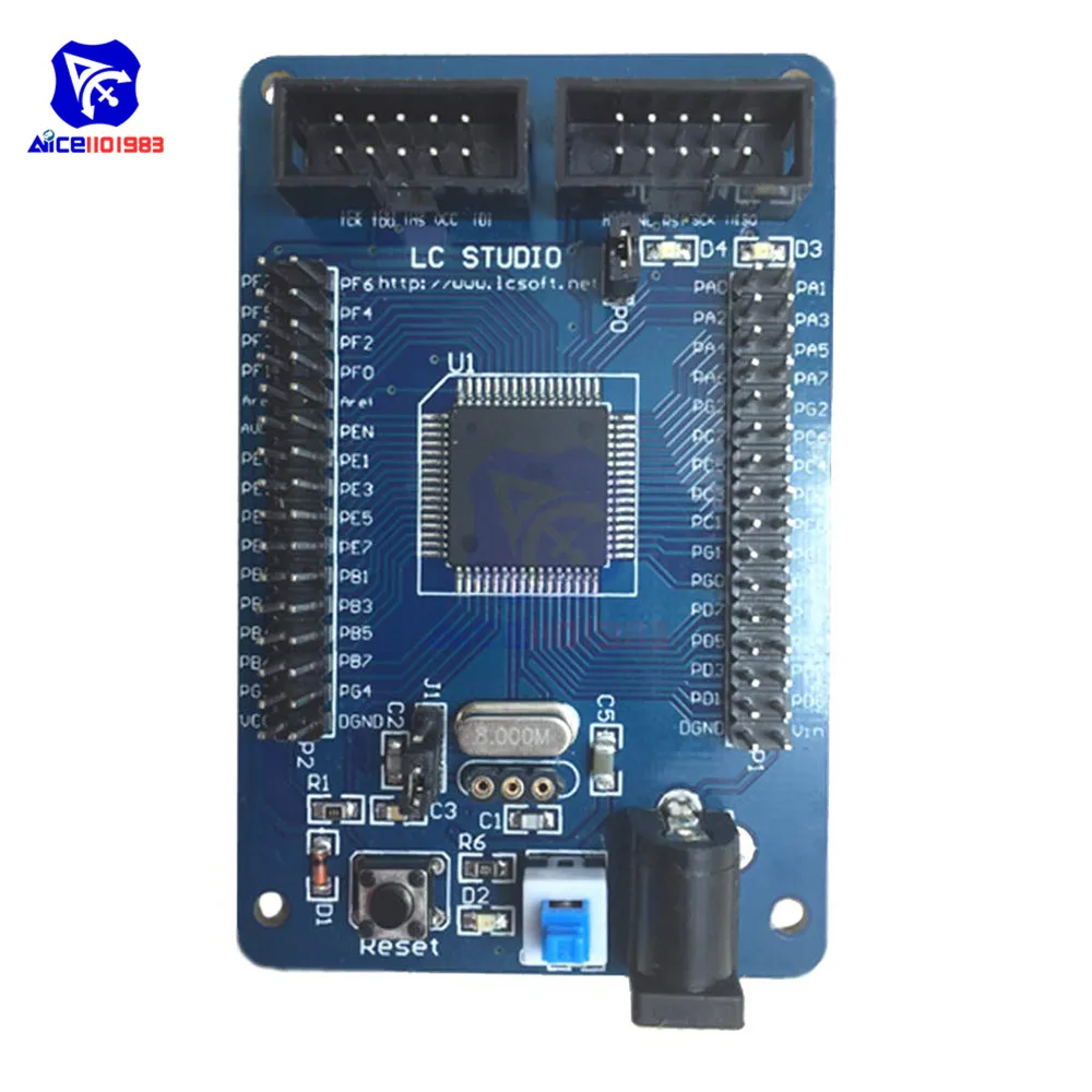 Diymore ATmega128 M128 AVR развития Основной модуль Плата расширения для Arduino