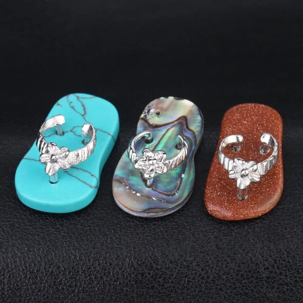 Натуральный камень abalone shell креативный Приморский кулон дамы ювелирных изделий DIY