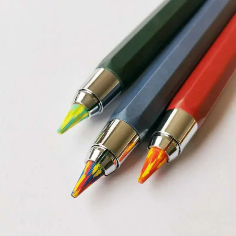 Цветной грифель для карандашей 5 6 мм x 90 | Канцтовары офиса и дома