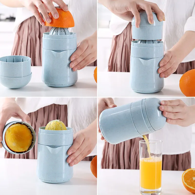 

Manual Lemon Orange Juicer Kitchen Household Juice Squeeze Press Tool Mini Fruit Lemons Juicer Cup Juice Machine Squeezer Gadget